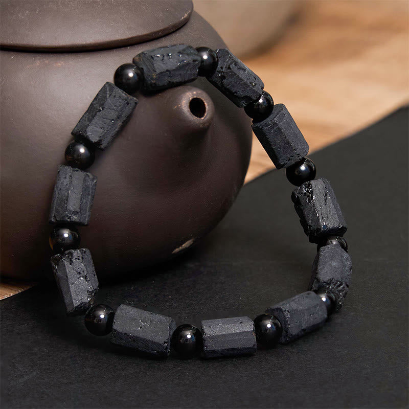 Nimara Ritual Black Tourmaline Wisdom Bracelet