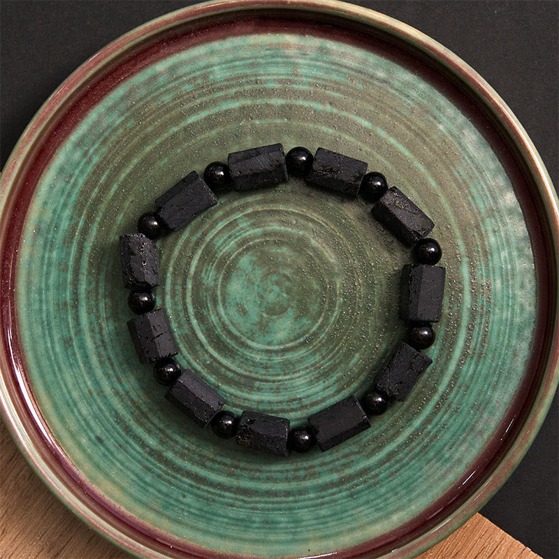 Nimara Ritual Black Tourmaline Wisdom Bracelet