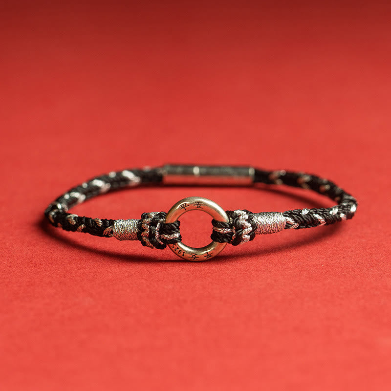 Nimara Ritual Red String 925 Sterling Silver Safe Luck Bracelet