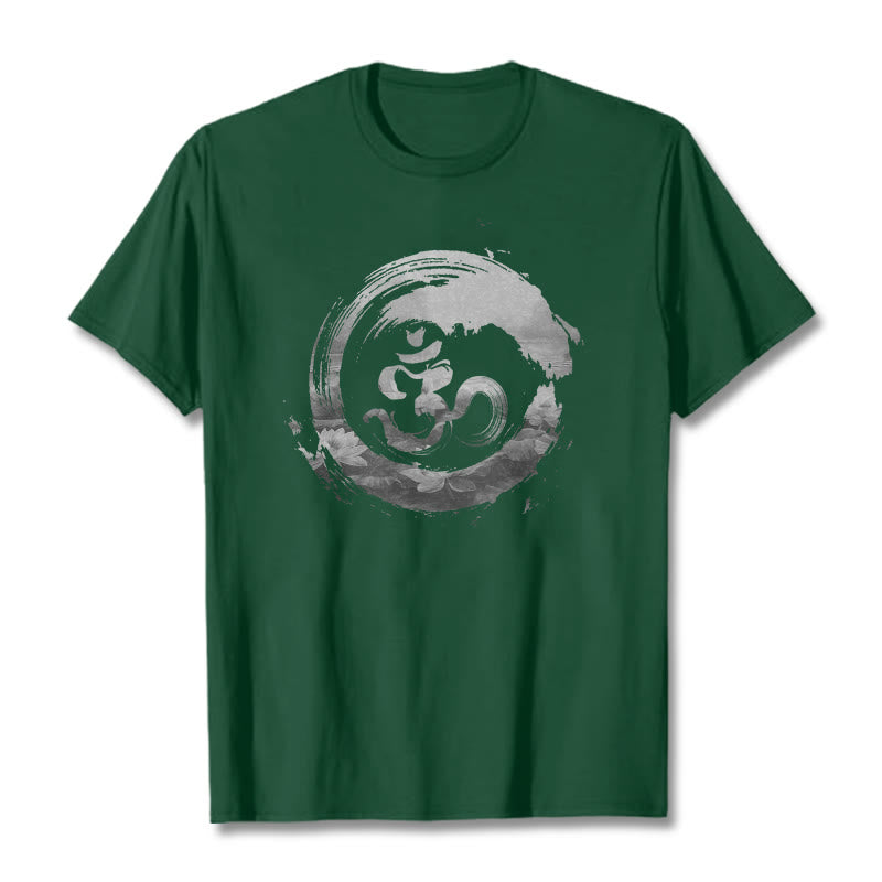 Nimara Ritual Om Lotus Cotton Tee T-shirt