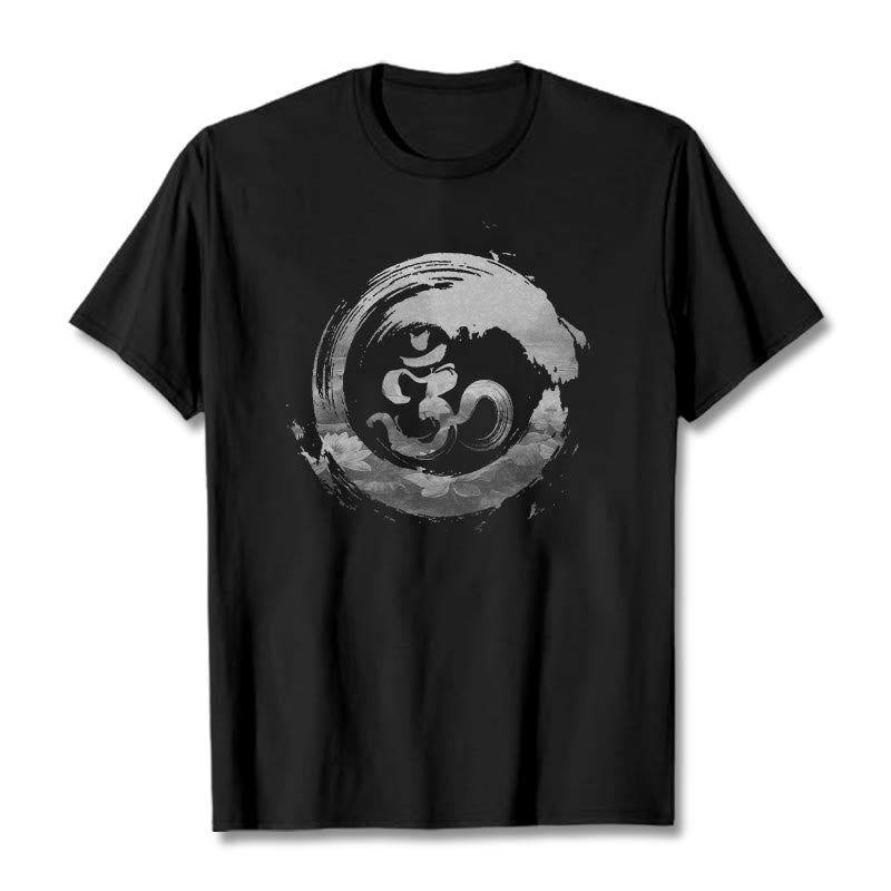 Nimara Ritual Om Lotus Cotton Tee T-shirt