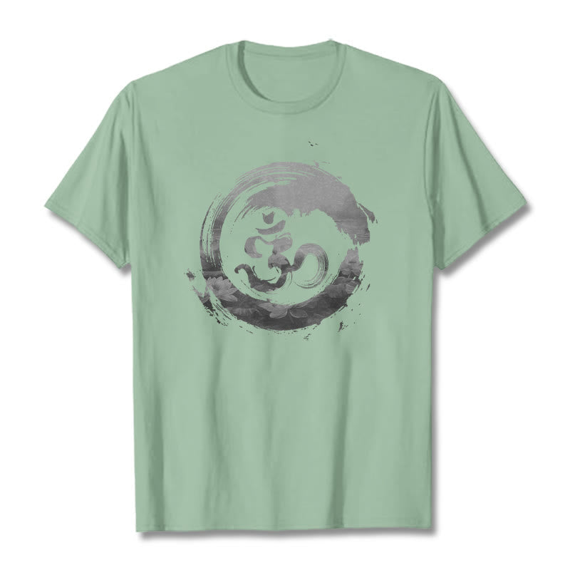 Nimara Ritual Om Lotus Cotton Tee T-shirt