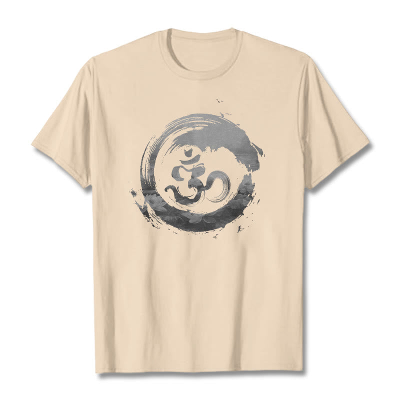 Nimara Ritual Om Lotus Cotton Tee T-shirt