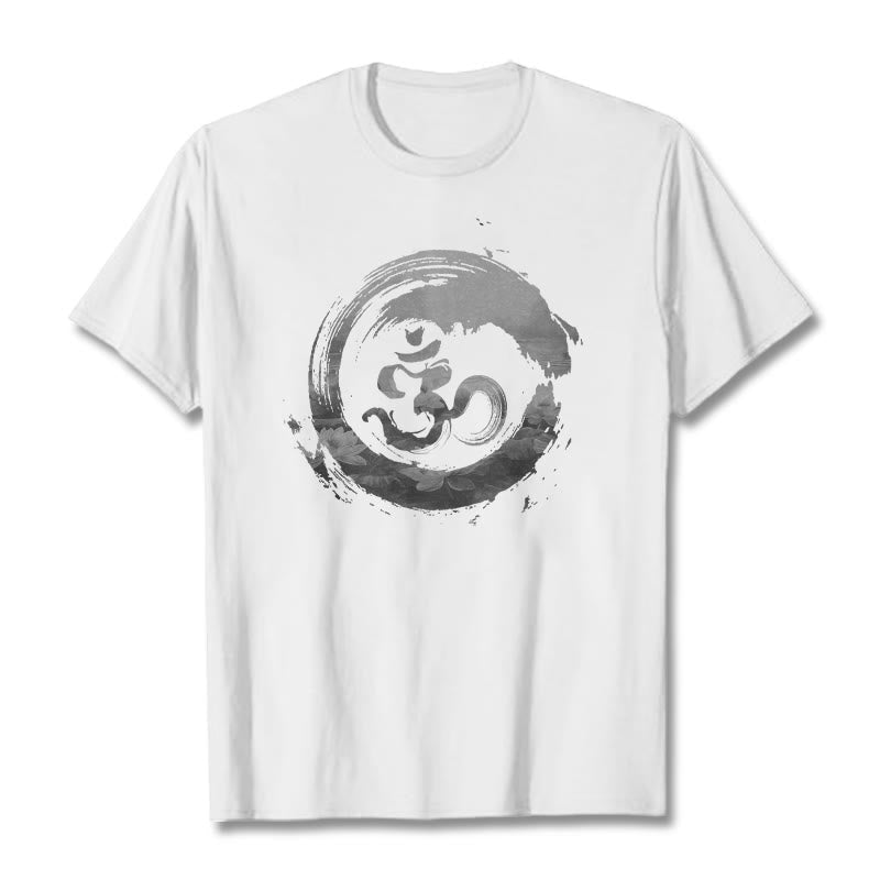 Nimara Ritual Om Lotus Cotton Tee T-shirt