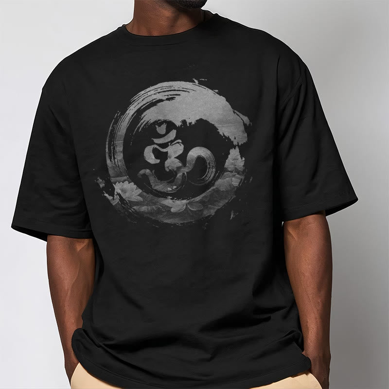 Nimara Ritual Om Lotus Cotton Tee T-shirt