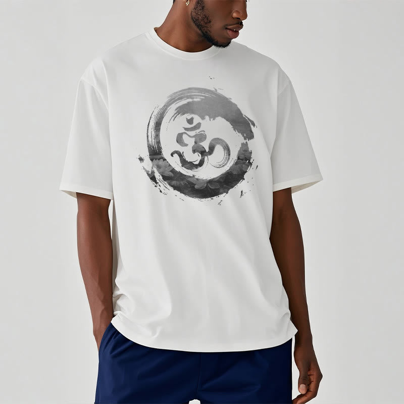 Nimara Ritual Om Lotus Cotton Tee T-shirt