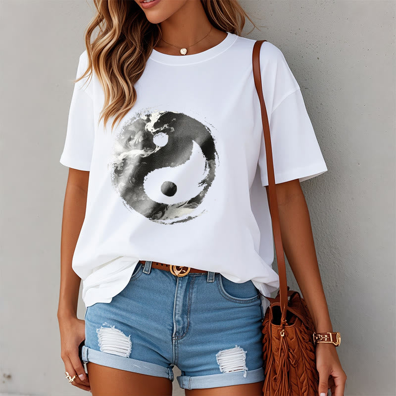 Nimara Ritual Yin Yang Cotton Tee T-shirt