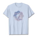 Nimara Ritual Mandala Yin Yang Cotton Tee T-shirt