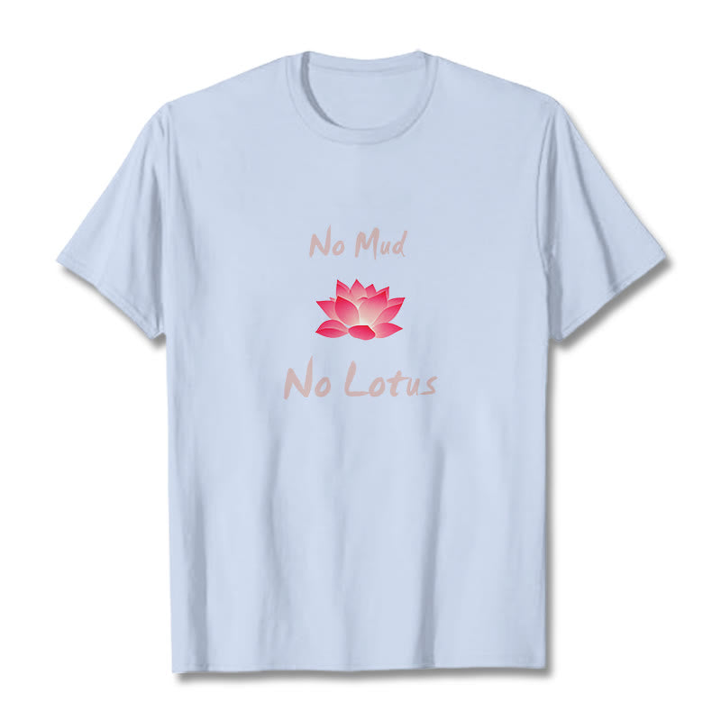 Nimara Ritual No Mud No Lotus Cotton Tee T-shirt