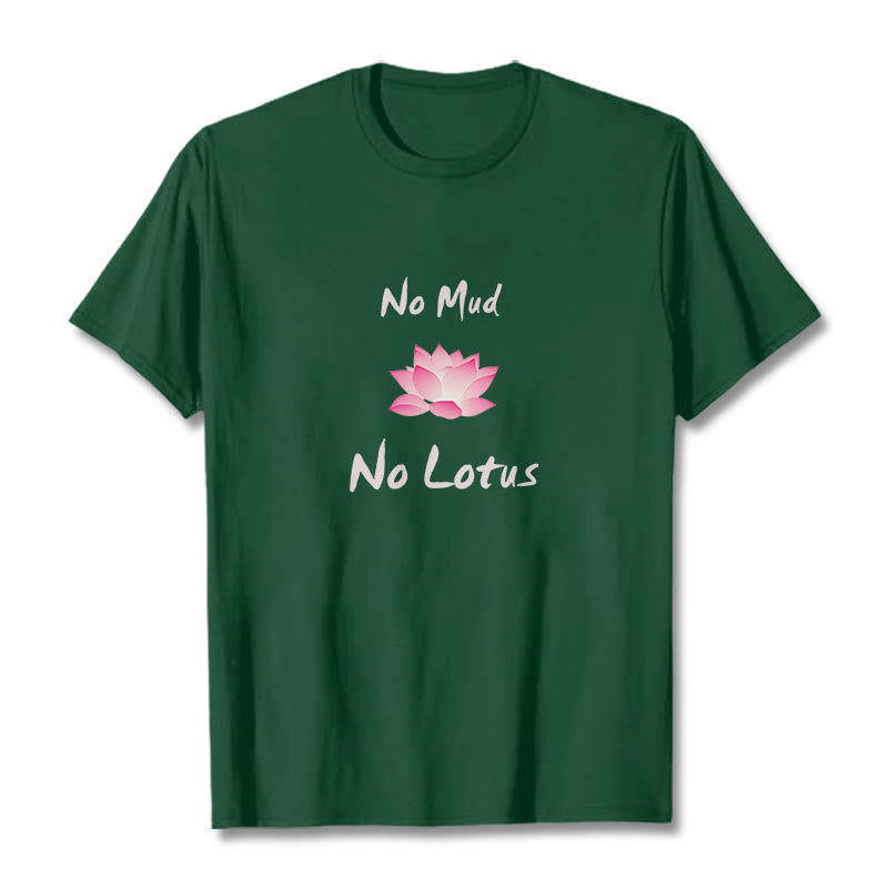 Nimara Ritual No Mud No Lotus Cotton Tee T-shirt