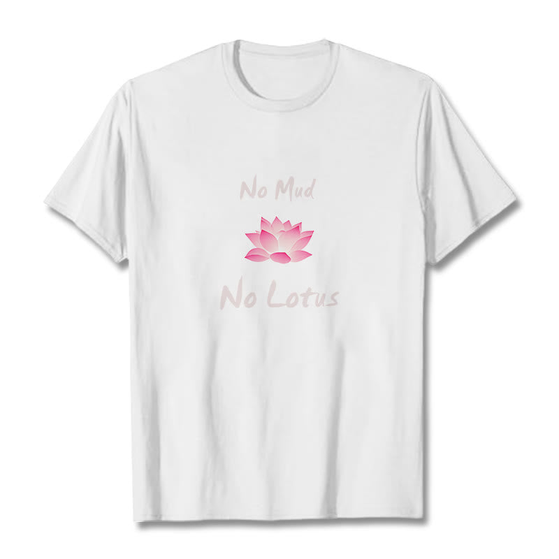 Nimara Ritual No Mud No Lotus Cotton Tee T-shirt