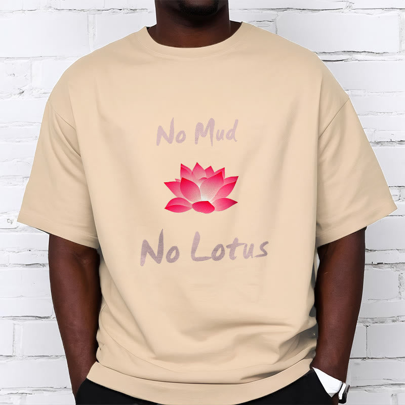 Nimara Ritual No Mud No Lotus Cotton Tee T-shirt