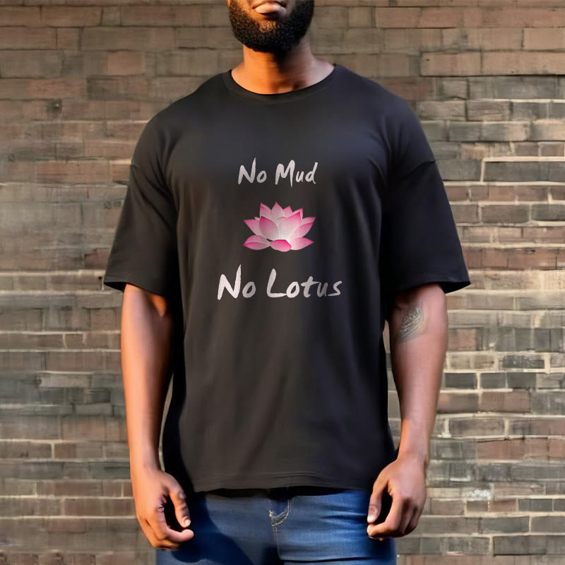 Nimara Ritual No Mud No Lotus Cotton Tee T-shirt
