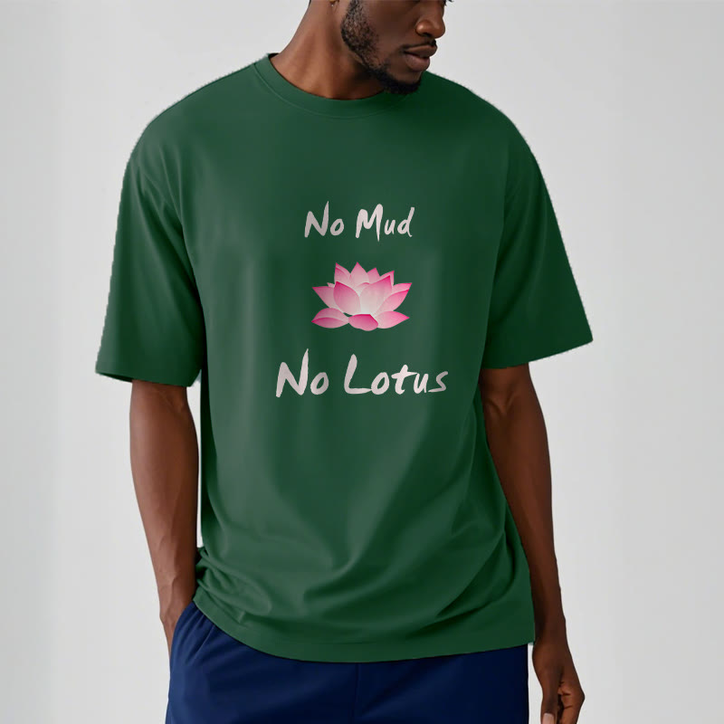 Nimara Ritual No Mud No Lotus Cotton Tee T-shirt