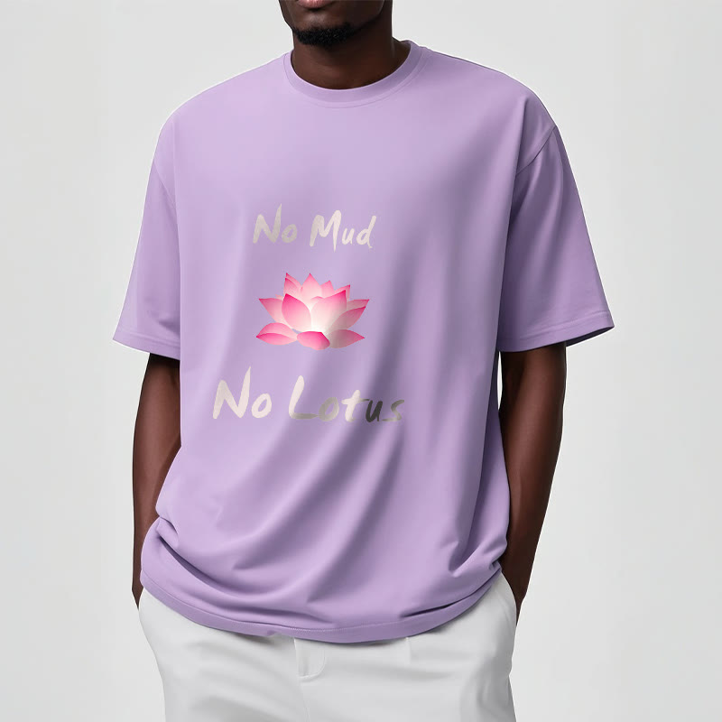 Nimara Ritual No Mud No Lotus Cotton Tee T-shirt
