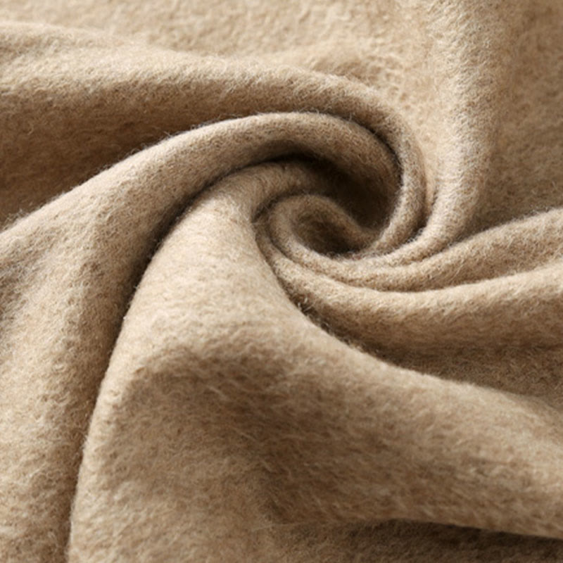 Nimara Ritual Wool Shawl Red Flower Leaves Embroidery Tassel Winter Cozy Travel Scarf Wrap