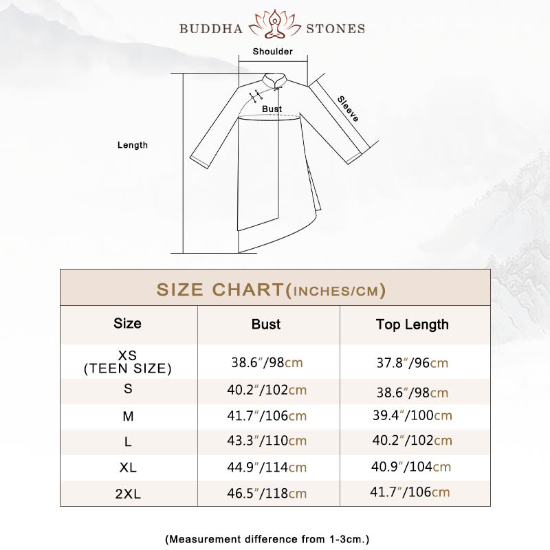 Nimara Ritual Gradient Painting Meditation Prayer Spiritual Zen Tai Chi Qigong Practice Unisex Clothing Set