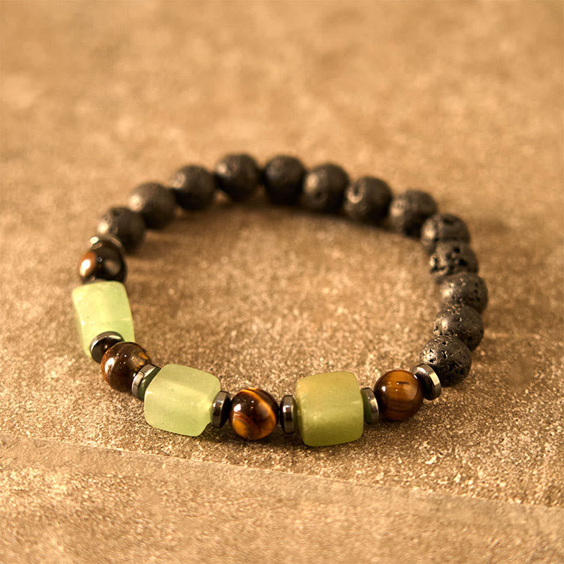 Nimara Ritual Various Crystals Lava Rock Calm Bracelet