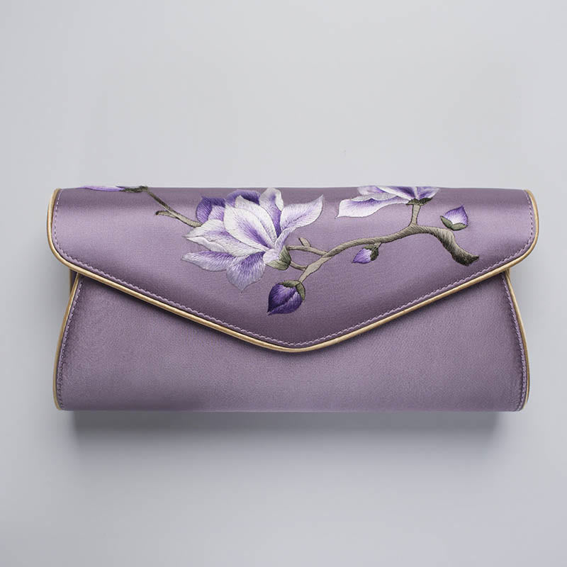 Nimara Ritual Magnolia Su Embroidery Wedding Shopping Purse Handbag Crossbody Bag