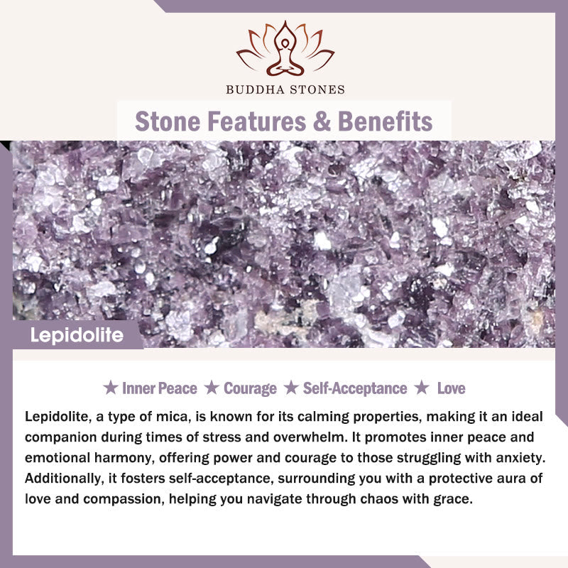 Nimara Ritual Lepidolite Inner Peace Bracelet