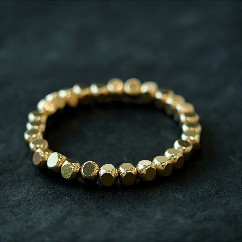 Nimara Ritual Brass Copper Good Luck Healing Bracelet