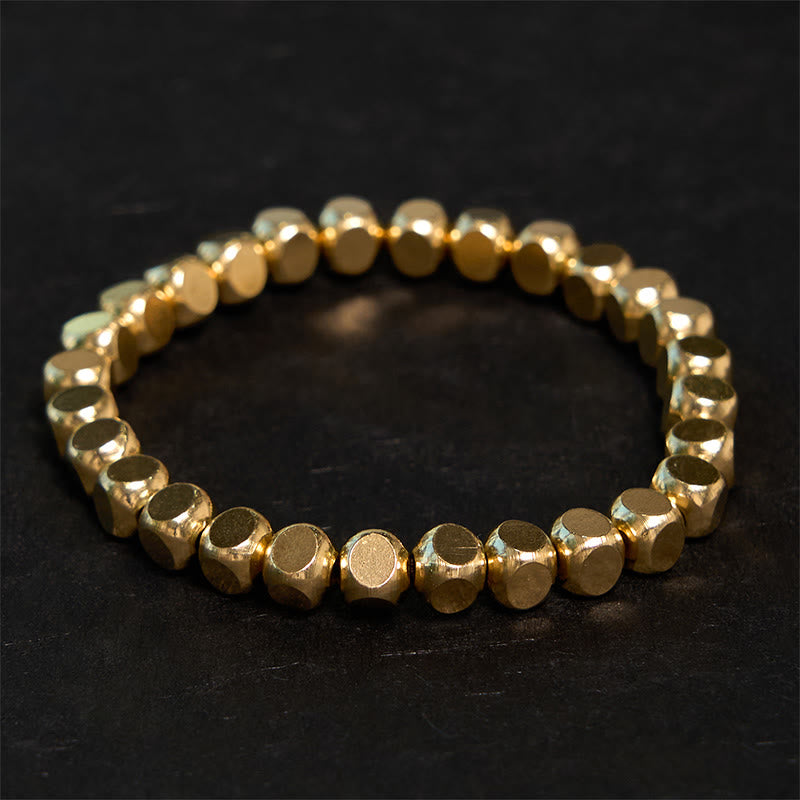 Nimara Ritual Brass Copper Good Luck Healing Bracelet