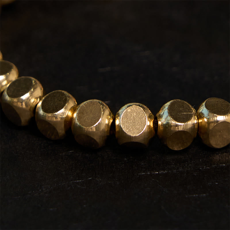 Nimara Ritual Brass Copper Good Luck Healing Bracelet