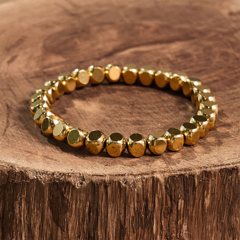 Nimara Ritual Brass Copper Good Luck Healing Bracelet