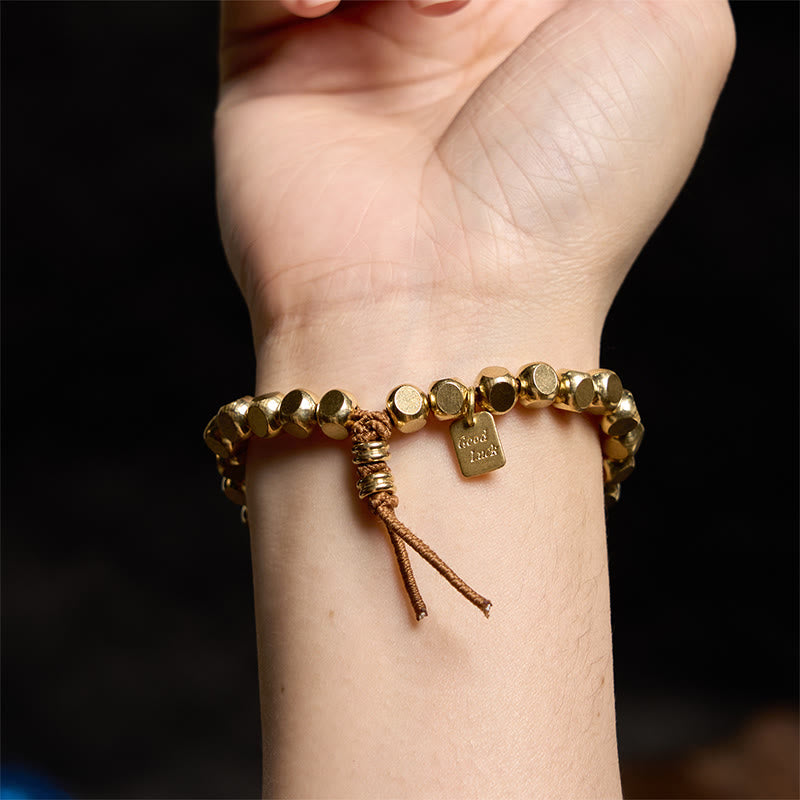 Nimara Ritual Brass Copper String Good Luck Self Care Bracelet