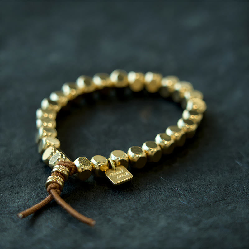 Nimara Ritual Brass Copper String Good Luck Self Care Bracelet