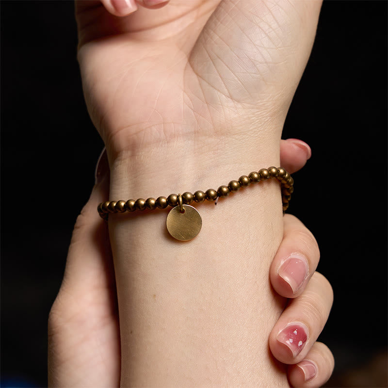 Nimara Ritual Amekaji Brass Copper Balance Bracelet