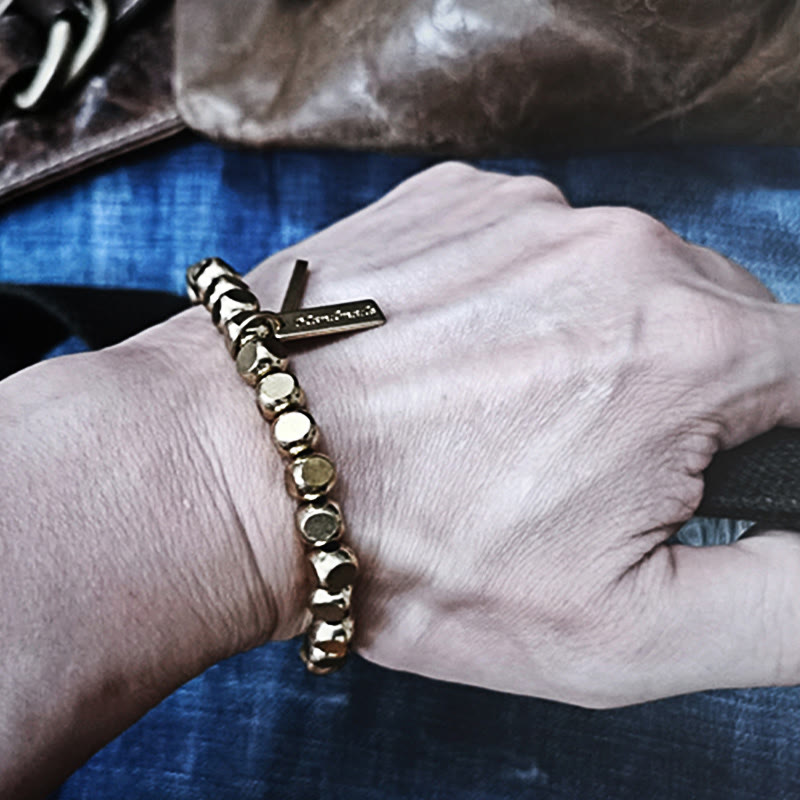 Nimara Ritual Brass Copper Healing Bracelet