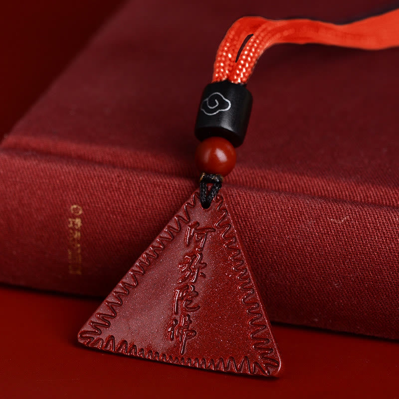 Nimara Ritual Cinnabar Amitabha Calm Necklace Pendant