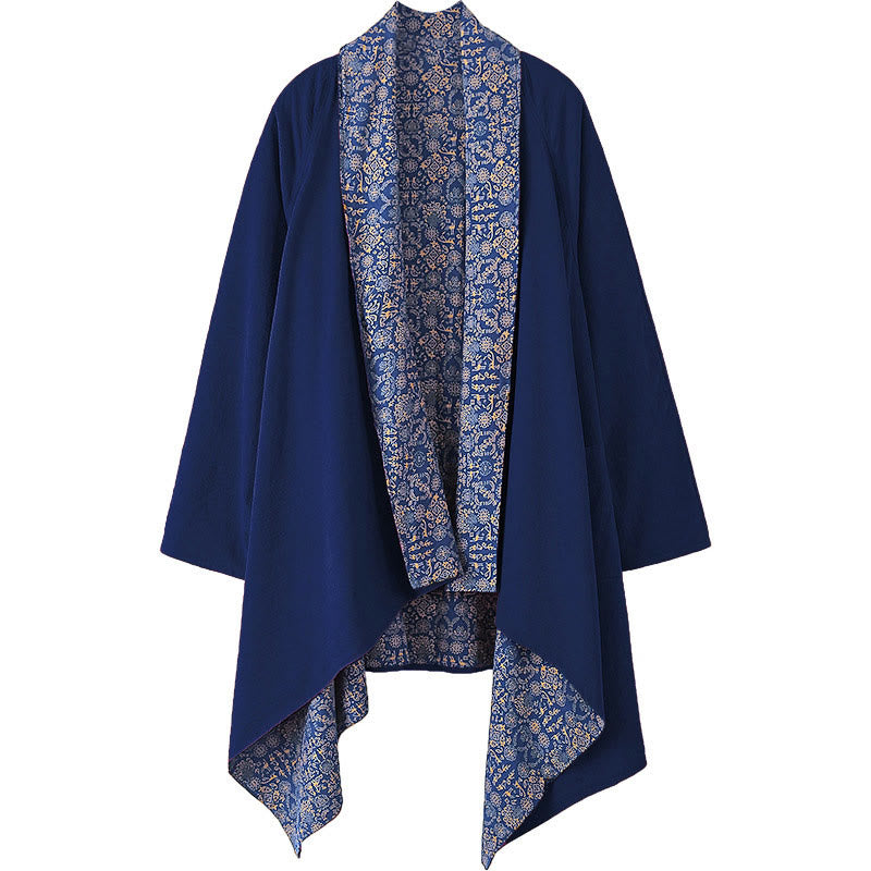 Nimara Ritual Fall Men's Cotton Mid-length Coat Double-sided Jacket