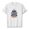 Nimara Ritual Meditating Ganesh Elephant Pattern Tee T-shirt