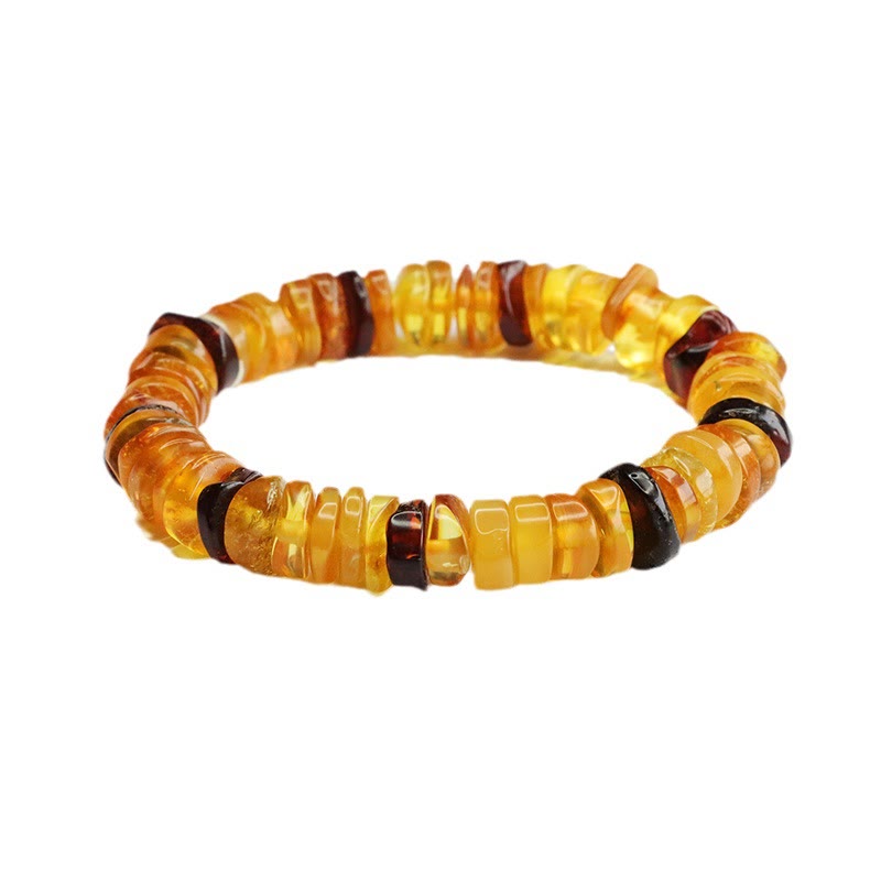 Nimara Ritual Amber Peace Buckle Confidence Bracelet
