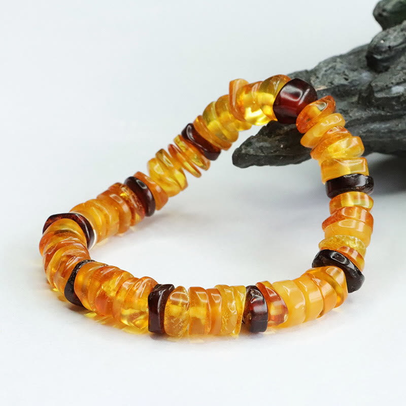 Nimara Ritual Amber Peace Buckle Confidence Bracelet