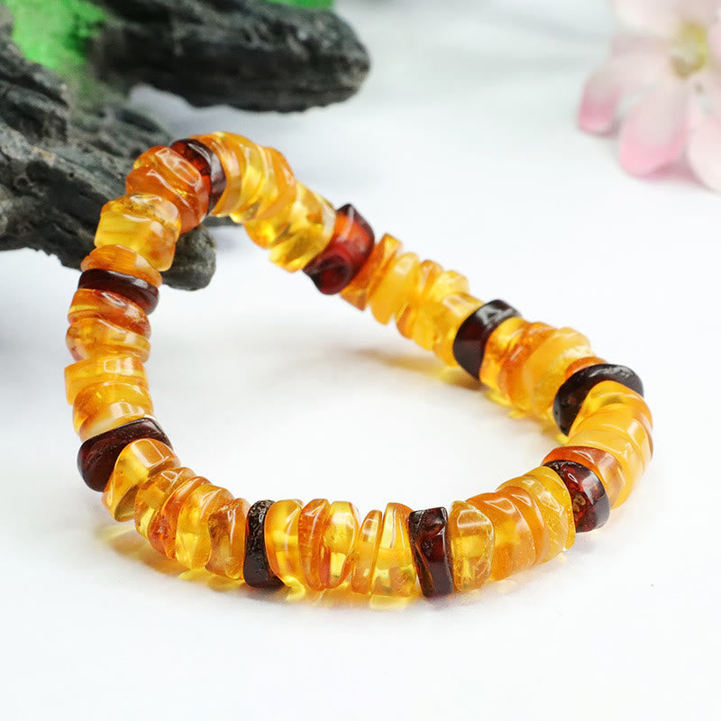 Nimara Ritual Amber Peace Buckle Confidence Bracelet