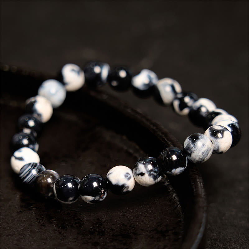 Nimara Ritual Orca Agate Protection Bracelet
