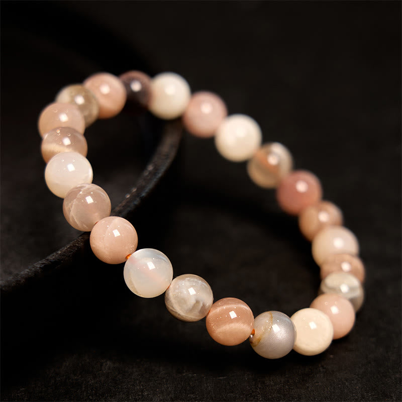 Nimara Ritual Peach Moonstone Healing Bracelet