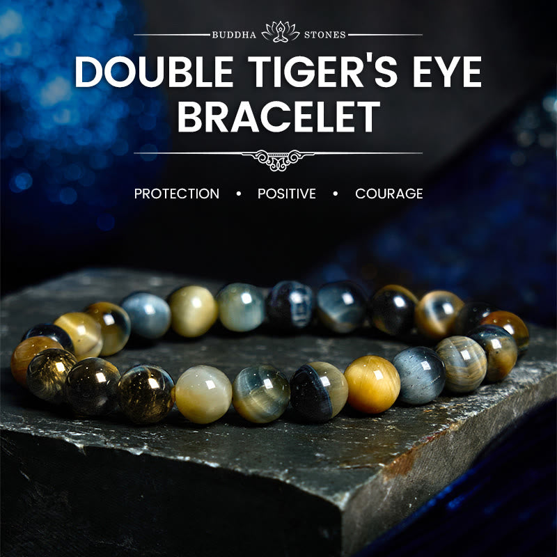 Nimara Ritual Yellow Blue Tiger Eye Courage Bracelet