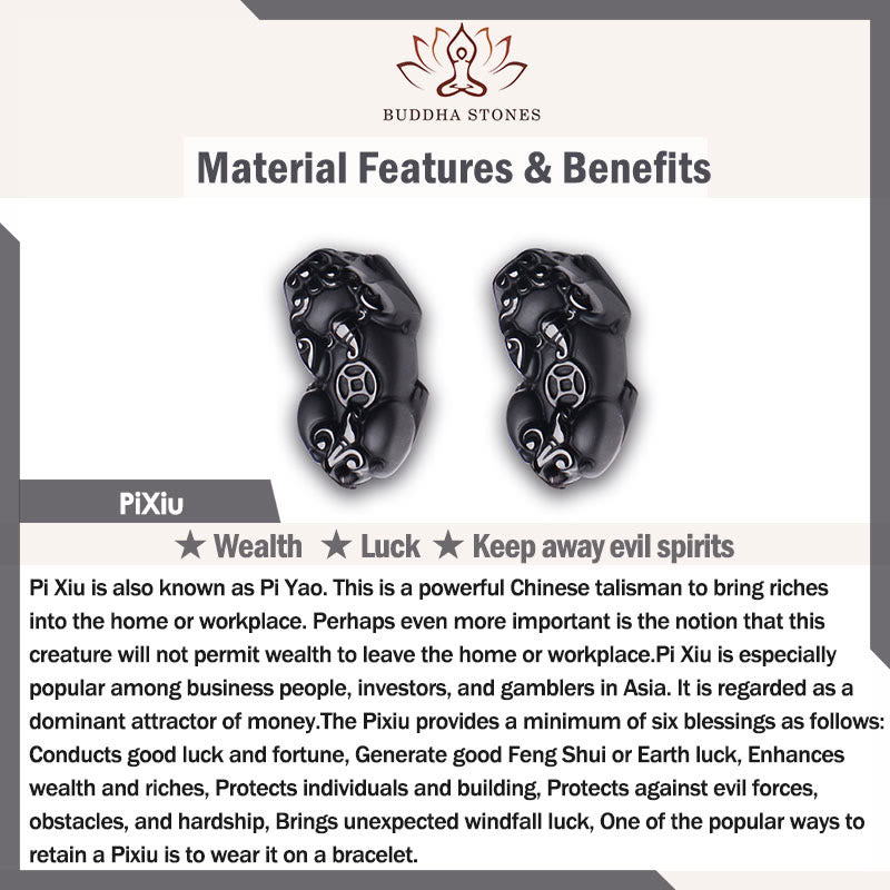 Nimara Ritual Pi Xiu Carrying Compass Fu Character Copper Brass Luck Wealth Bracelet Bangle