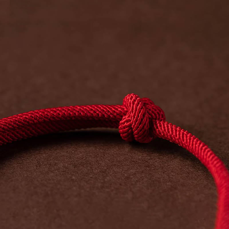 Nimara Ritual Luck Jade String Rope Bracelet