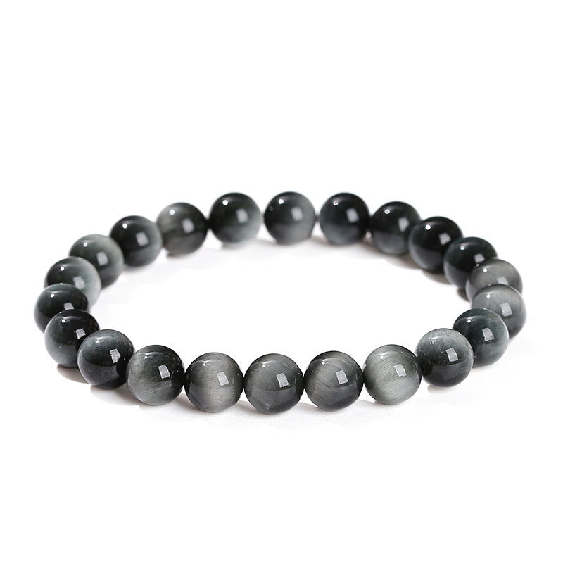 Nimara Ritual Natural Eagle's Eye Stone Courage Positive Bracelet