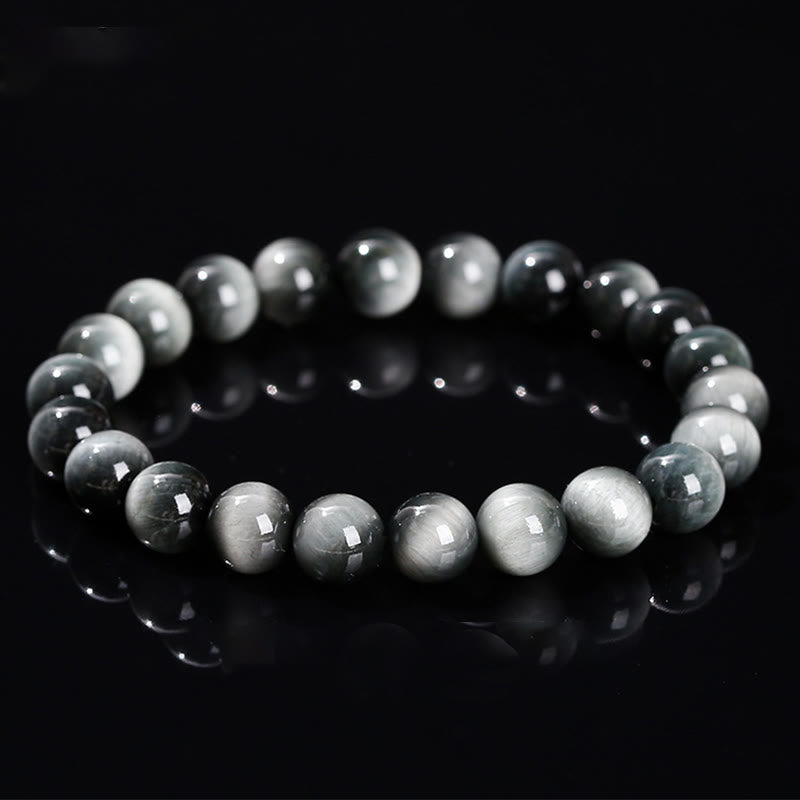 Nimara Ritual Natural Eagle's Eye Stone Courage Positive Bracelet