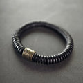 Nimara Ritual Ebony Wood Copper Brass Calm Bracelet