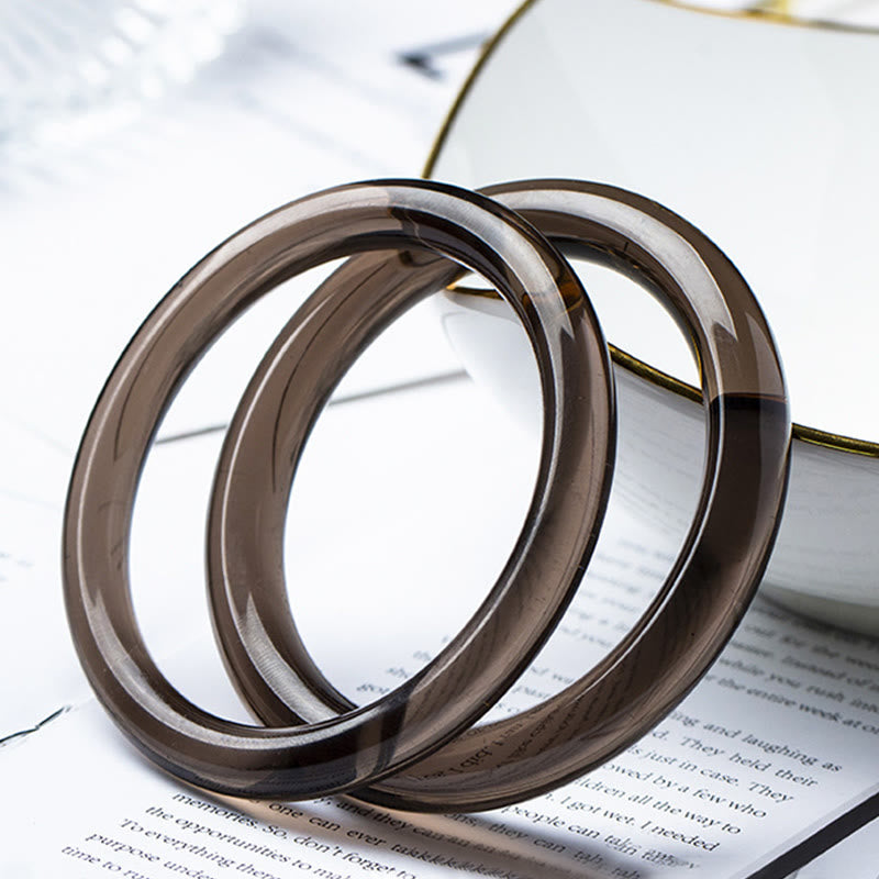 Nimara Ritual lce Obsidian Courage Bracelet Bangle