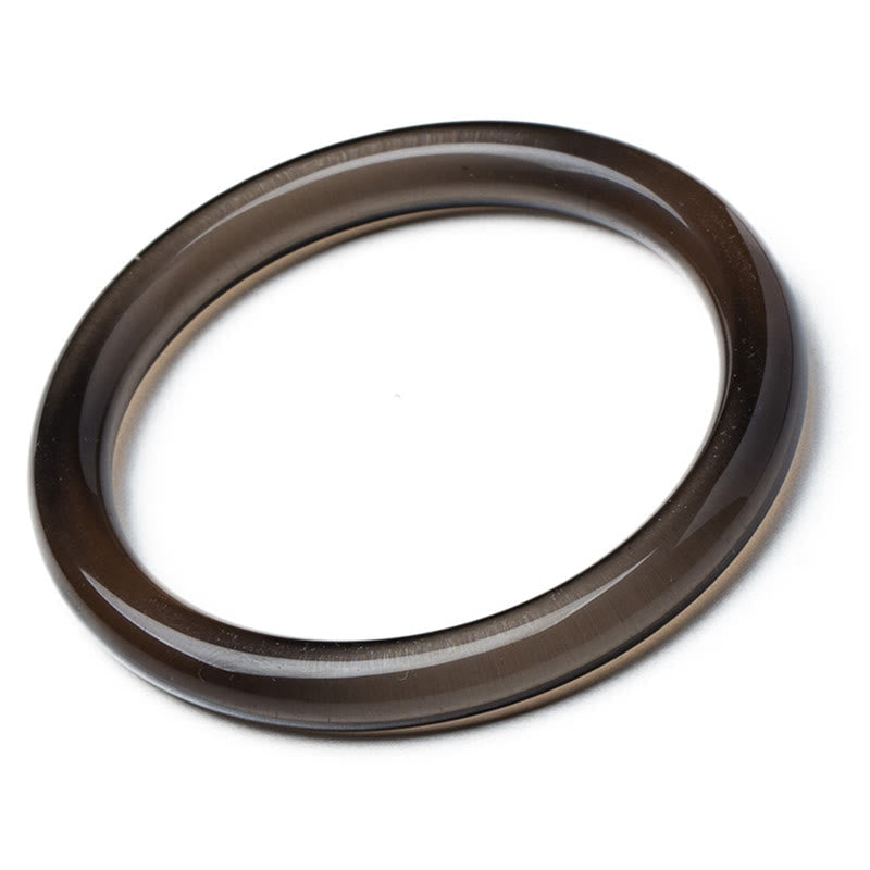 Nimara Ritual lce Obsidian Courage Bracelet Bangle