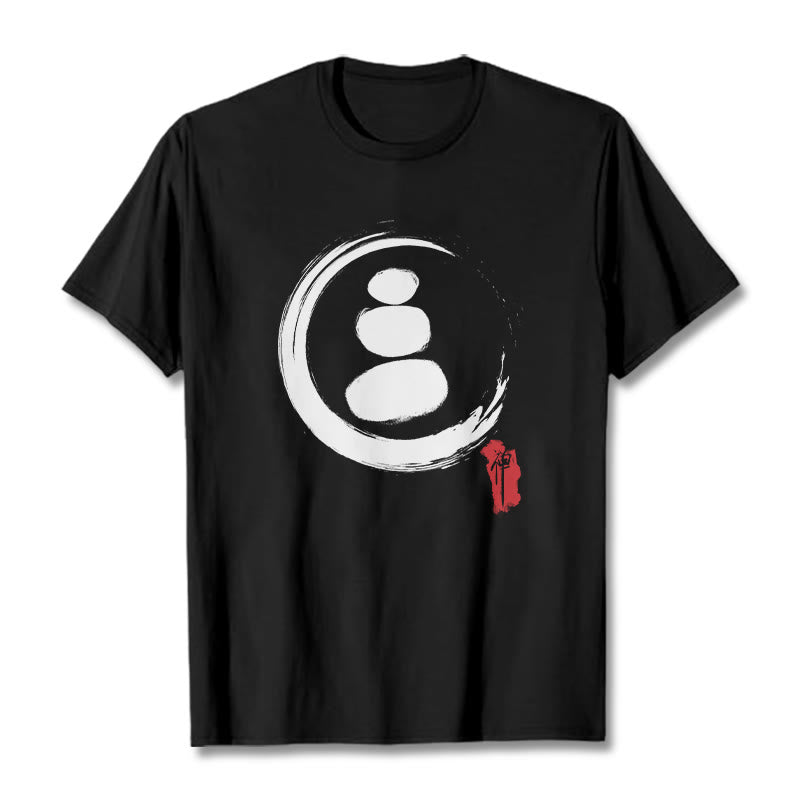 Nimara Ritual Zen Circles Cotton Tee T-shirt