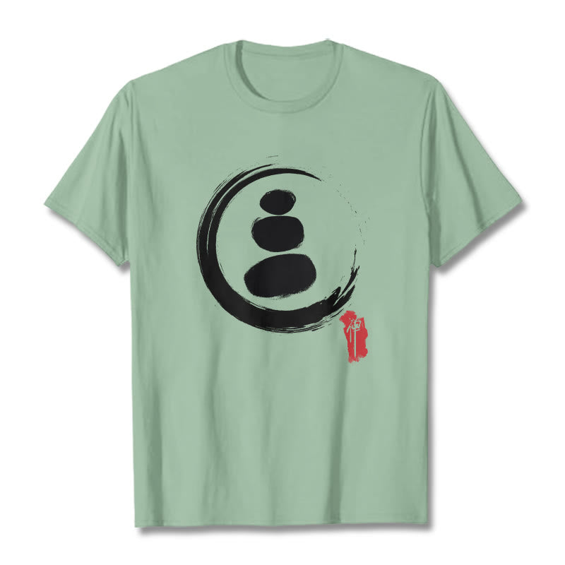Nimara Ritual Zen Circles Cotton Tee T-shirt